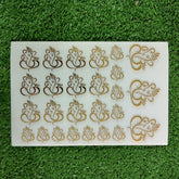 Ganpati A5 Metalic Insert Sheet 1